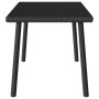 Mesa centro jardín rectangular negra 80x40x37cm ratán sintético by , Garden tables - Ref: Foro24-4104055, Price: 44,26 €, Dis...