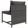 6-piece garden furniture set with gray synthetic rattan cushions by vidaXL, Garden sets - Ref: Foro24-3059762, Price: 286,42 ...