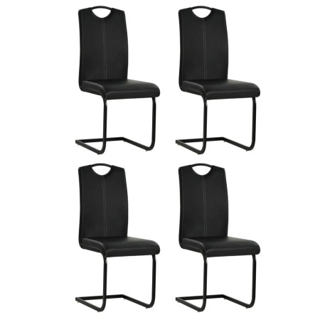 Sillas v oladizasde comedor 4 unidades cuero sintético negro von , Essstühle - Ref: Foro24-246194, Preis: 298,41 €, Rabatt: %
