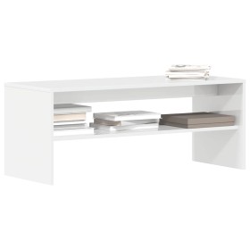 Mueble de TV madera contrachapada blanco brillante 100x40x40 cm von , TV-Möbel - Ref: Foro24-861118, Preis: 48,56 €, Rabatt: %