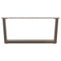 Patas para mesa de comedor en forma de V 2 uds acero natural by , Table legs - Ref: Foro24-4012619, Price: 71,74 €, Discount: %