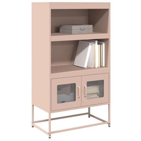 Aparador de acero rosa 68x39x123 cm de , Aparadores - Ref: Foro24-853369, Precio: 113,66 €