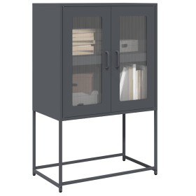 Aparador de acero gris antracita 68x39x107 cm by , Sideboards - Ref: Foro24-853376, Price: 97,54 €, Discount: %