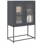 Aparador de acero gris antracita 68x39x107 cm de , Aparadores - Ref: Foro24-853376, Precio: 97,48 €
