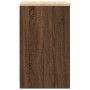 Armario de almacenamiento para garaje roble marrón 40x51x85 cm by , Armarios industriales - Ref: Foro24-860541, Price: 45,60 ...