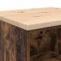 Armario de almacenamiento para garaje roble ahumado 60x51x85 cm de , Armarios industriales - Ref: Foro24-860548, Precio: 67,1...