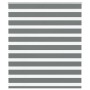 Estor cebra gris oscuro tejido ancho 125,9 cm poliéster by , Blinds and blinds - Ref: Foro24-4014137, Price: 32,90 €, Discoun...