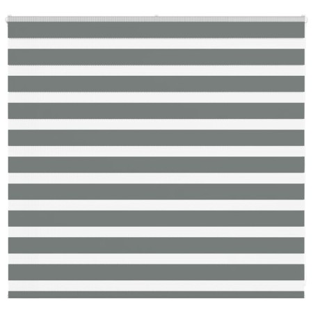 Estor cebra gris oscuro tejido ancho 150,9 cm poliéster by , Blinds and blinds - Ref: Foro24-4014116, Price: 25,65 €, Discoun...