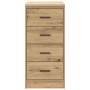 Armario de almacenamiento para garaje Roble Artesano 40x51x85cm de , Armarios industriales - Ref: Foro24-860597, Precio: 91,6...