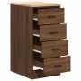Armario de almacenamiento para garaje roble marrón 40x51x85 cm von , Armarios industriales - Ref: Foro24-860595, Preis: 79,81...