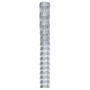 Valla de jardín de acero galvanizado plateado 50x1,6 m de vidaXL, Paneles de vallas - Ref: Foro24-149509, Precio: 148,68 €, D...