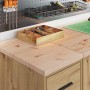 Armario de almacenamiento para garaje Artisan Oak 30x51x85 cm by , Armarios industriales - Ref: Foro24-860588, Price: 70,58 €...