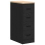 Armario de almacenamiento para garaje negro 30x51x85 cm de , Armarios industriales - Ref: Foro24-860581, Precio: 76,99 €, Des...
