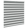 Estor cebra gris oscuro tejido ancho 140,9 cm poliéster by , Blinds and blinds - Ref: Foro24-4014140, Price: 37,40 €, Discoun...