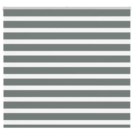 Estor cebra gris oscuro tejido ancho 150,9 cm poliéster by , Blinds and blinds - Ref: Foro24-4014142, Price: 36,00 €, Discoun...