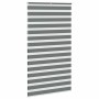 Estor cebra gris oscuro tejido ancho 115,9 cm poliéster by , Blinds and blinds - Ref: Foro24-4014161, Price: 32,48 €, Discoun...