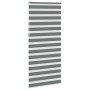 Estor cebra gris oscuro 95x230cm tejido ancho 90,9 cm poliéster by , Blinds and blinds - Ref: Foro24-4014182, Price: 31,39 €,...
