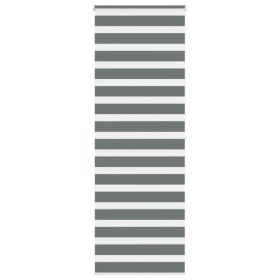 Estor cebra gris oscuro 85x200cm tejido ancho 80,9 cm poliéster by , Blinds and blinds - Ref: Foro24-4014154, Price: 30,70 €,...