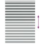 Estor cebra gris oscuro tejido ancho 150,9 cm poliéster by , Blinds and blinds - Ref: Foro24-4014194, Price: 38,42 €, Discoun...