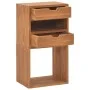 Solid teak wood storage furniture 40x30x76 cm by vidaXL, Lockers and storage cabinets - Ref: Foro24-326129, Price: 91,32 €, D...
