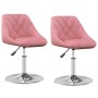Sillas de comedor giratorias 2 unidades terciopelo rosa von , Essstühle - Ref: Foro24-335288, Preis: 117,42 €, Rabatt: %