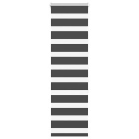 Estor cebra negro 50x150 cm tejido ancho 45,9 cm poliéster by , Blinds and blinds - Ref: Foro24-4014225, Price: 18,57 €, Disc...