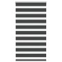 Estor cebra negro 90x150 cm tejido ancho 85,9 cm poliéster de , Persianas y estores - Ref: Foro24-4014233, Precio: 30,06 €, D...