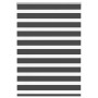Estor cebra negro 115x100 cm tejido ancho 110,9 cm poliéster by , Blinds and blinds - Ref: Foro24-4014212, Price: 28,27 €, Di...