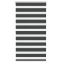 Estor cebra negro 85x100 cm tejido ancho 80,9 cm poliéster by , Blinds and blinds - Ref: Foro24-4014206, Price: 17,97 €, Disc...