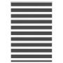 Estor cebra negro 105x100 cm tejido ancho 100,9 cm poliéster by , Blinds and blinds - Ref: Foro24-4014210, Price: 20,34 €, Di...