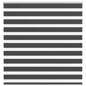 Estor cebra negro 145x150 cm tejido ancho 140,9 cm poliéster by , Blinds and blinds - Ref: Foro24-4014244, Price: 35,68 €, Di...