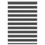 Estor cebra negro 115x150 cm tejido ancho 110,9 cm poliéster de , Persianas y estores - Ref: Foro24-4014238, Precio: 29,05 €,...