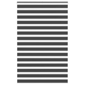 Estor cebra negro 150x200 cm tejido ancho 145,9 cm poliéster by , Blinds and blinds - Ref: Foro24-4014271, Price: 36,61 €, Di...