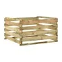 Composter with impregnated pine wood slats 120x120x70 cm by vidaXL, Composters - Ref: Foro24-316060, Price: 58,44 €, Discount: %