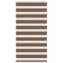 Estor cebra marrón 75x100 cm tejido ancho 70,9 cm poliéster by , Blinds and blinds - Ref: Foro24-4014308, Price: 20,90 €, Dis...