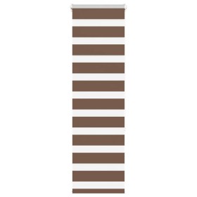 Estor cebra marrón 50x150 cm tejido ancho 45,9 cm poliéster by , Blinds and blinds - Ref: Foro24-4014329, Price: 19,36 €, Dis...