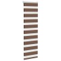 Estor cebra marrón 50x150 cm tejido ancho 45,9 cm poliéster von , Jalousien und Jalousien - Ref: Foro24-4014329, Preis: 19,36...