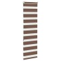 Estor cebra marrón 50x150 cm tejido ancho 45,9 cm poliéster von , Jalousien und Jalousien - Ref: Foro24-4014329, Preis: 19,36...