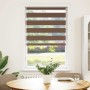 Estor cebra marrón 85x150 cm tejido ancho 80,9 cm poliéster by , Blinds and blinds - Ref: Foro24-4014336, Price: 23,90 €, Dis...