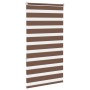 Estor cebra marrón 85x150 cm tejido ancho 80,9 cm poliéster by , Blinds and blinds - Ref: Foro24-4014336, Price: 23,90 €, Dis...