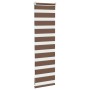 Estor cebra marrón 40x100 cm tejido ancho 35,9 cm poliéster by , Blinds and blinds - Ref: Foro24-4014301, Price: 17,84 €, Dis...