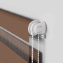 Estor cebra marrón 155x200 cm tejido ancho 150,9 cm poliéster by , Blinds and blinds - Ref: Foro24-4014376, Price: 39,74 €, D...