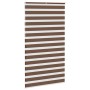 Estor cebra marrón 120x230 cm tejido ancho 115,9 cm poliéster by , Blinds and blinds - Ref: Foro24-4014395, Price: 33,42 €, D...