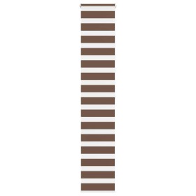 Estor cebra marrón 50x200 cm tejido ancho 45,9 cm poliéster by , Blinds and blinds - Ref: Foro24-4014355, Price: 20,86 €, Dis...