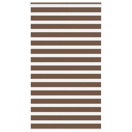 Estor cebra marrón 120x200 cm tejido ancho 115,9 cm poliéster von , Jalousien und Jalousien - Ref: Foro24-4014369, Preis: 31,...