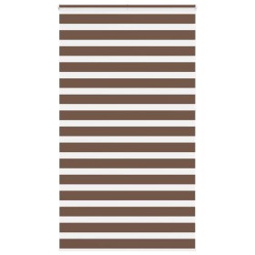 Estor cebra marrón 130x230 cm tejido ancho 125,9 cm poliéster von , Jalousien und Jalousien - Ref: Foro24-4014397, Preis: 27,...