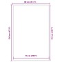 Felpudo gris 80x120 cm von , Fußmatten - Ref: Foro24-4105638, Preis: 26,33 €, Rabatt: %