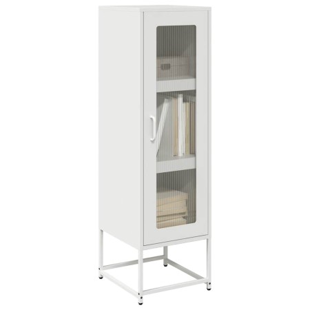 Aparador de acero laminado en frío blanco 36x39x123 cm von , Sideboards - Ref: Foro24-853397, Preis: 96,09 €, Rabatt: %