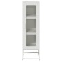 Aparador de acero laminado en frío blanco 36x39x123 cm von , Sideboards - Ref: Foro24-853397, Preis: 96,09 €, Rabatt: %