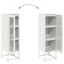 Aparador de acero laminado en frío blanco 36x39x123 cm von , Sideboards - Ref: Foro24-853397, Preis: 96,09 €, Rabatt: %